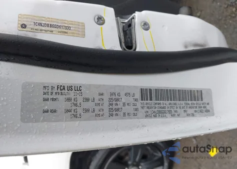 2016 Jeep Compass Sport из США, поврежденный, VIN 1C4NJDBB6GD617933